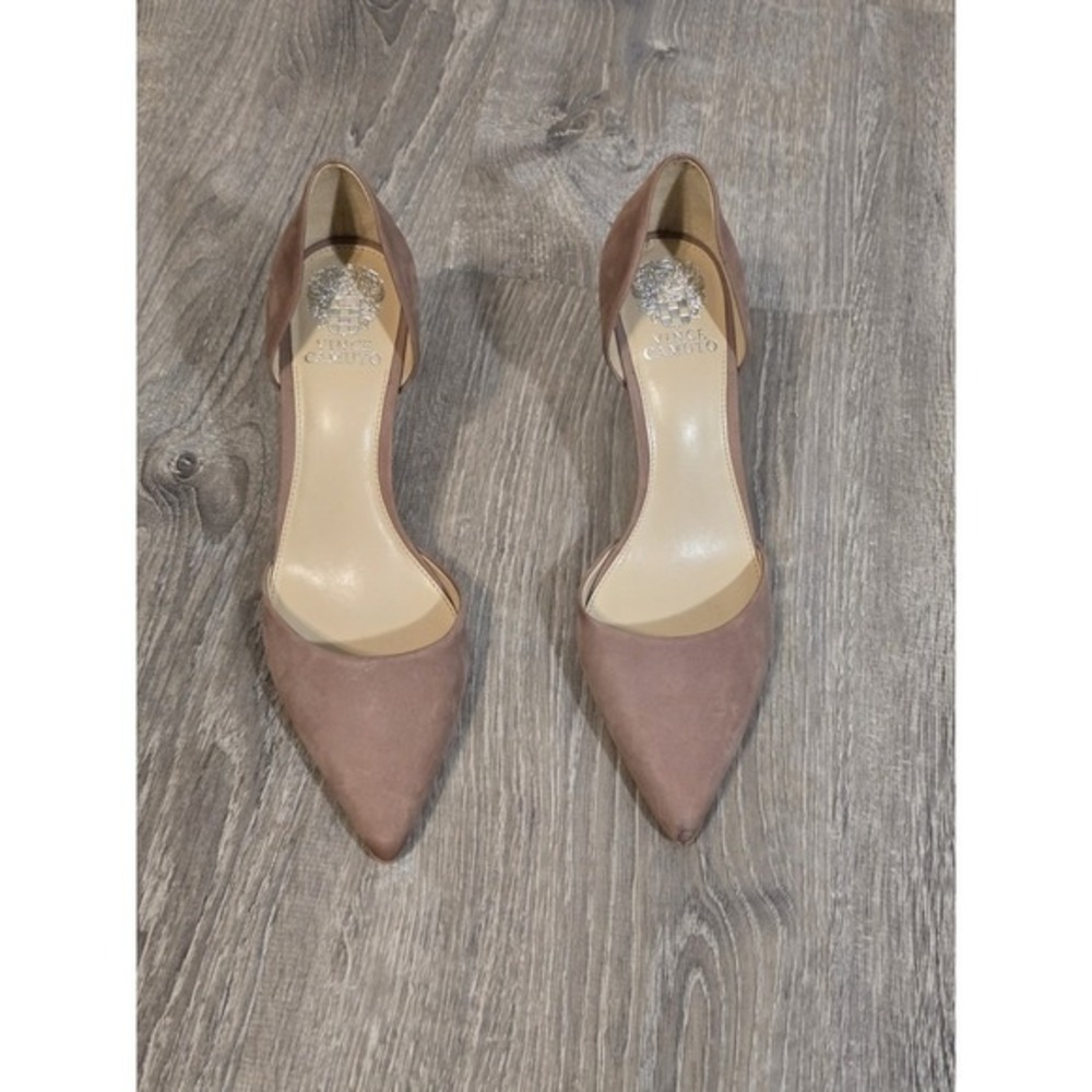 Vince Camuto Renny Women's‎ Leather Pink Suede Heels Size 10M